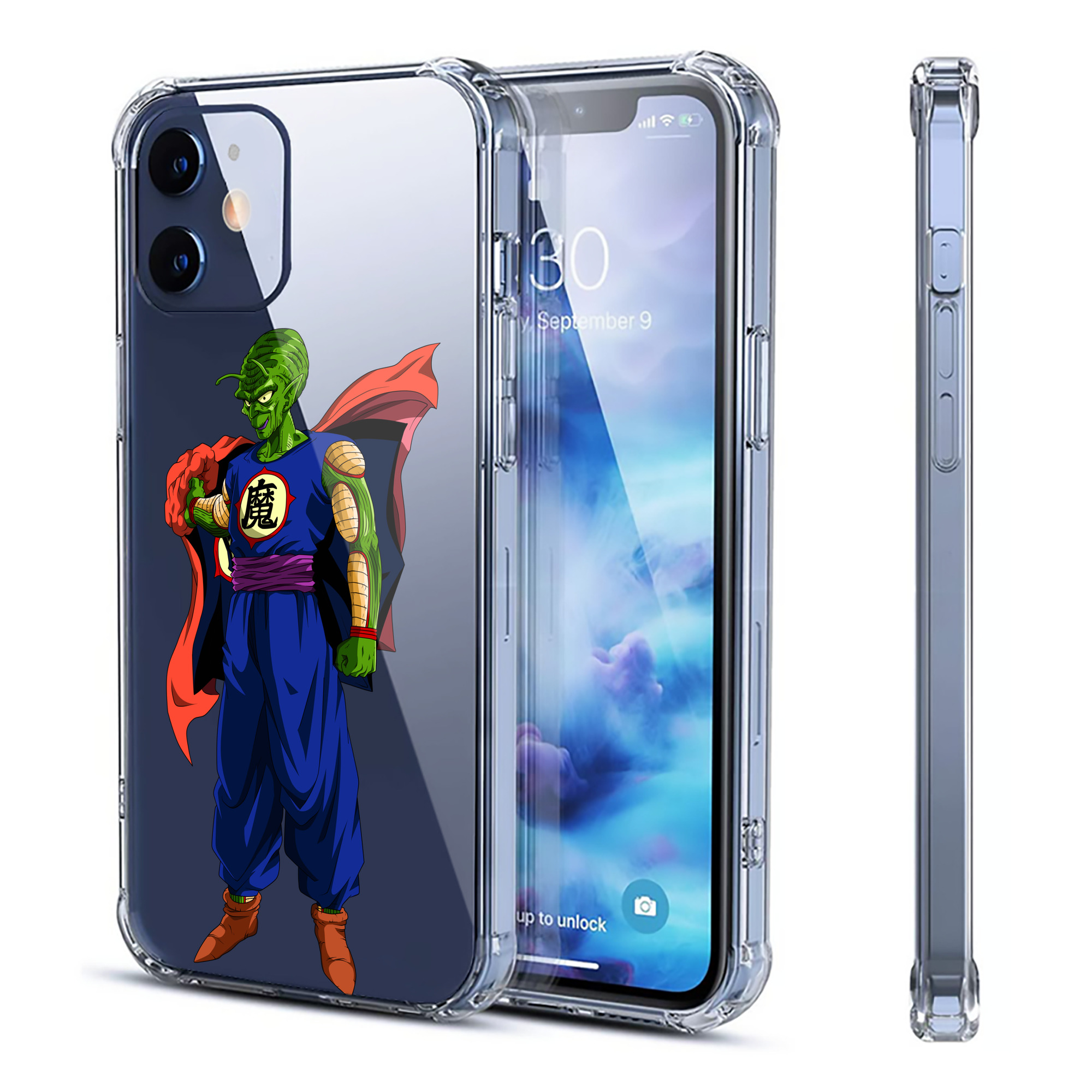 （画像用） ドラゴンボール DRAGON BALL 【iPhone 12シリーズ対応】透明スマホケース（クリアソフトケース）